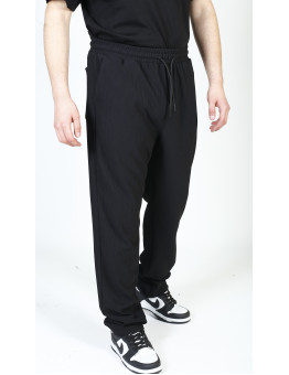Fitilli Baggy Jogger Pantolon Siyah