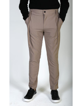 Jogger Pantolon Pike Kumaş Kahverengi